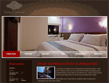 Tablet Screenshot of dream-jimbaran.com